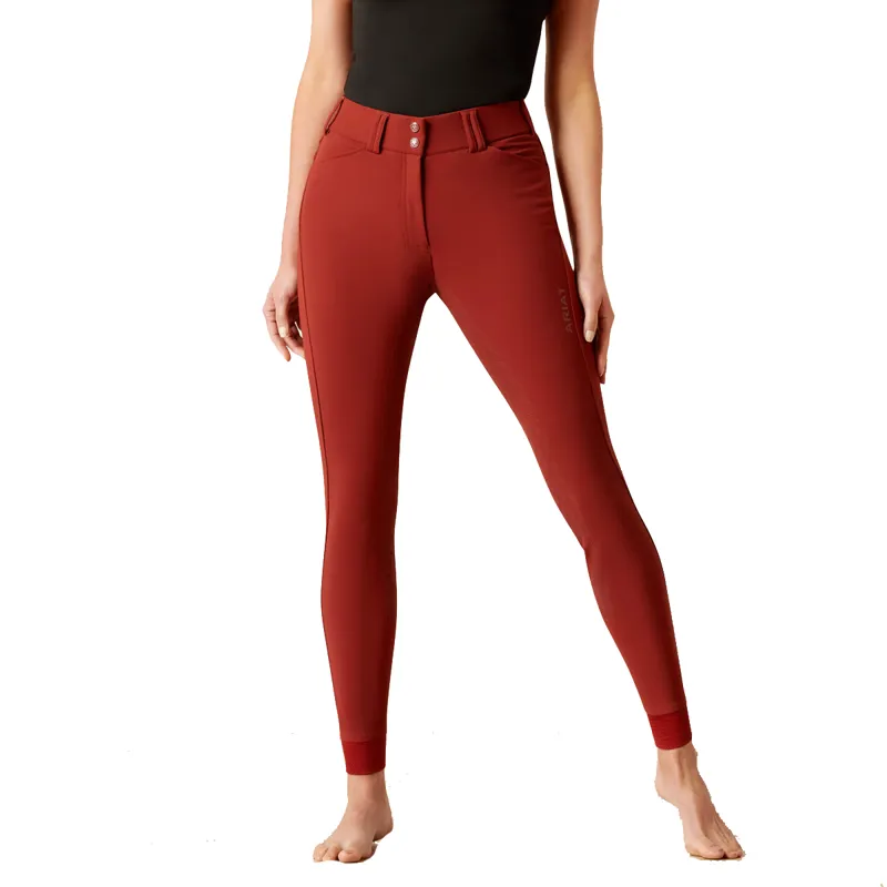 Ariat Women's Tri Factor Grip Full Seat Breech - Fired Brick